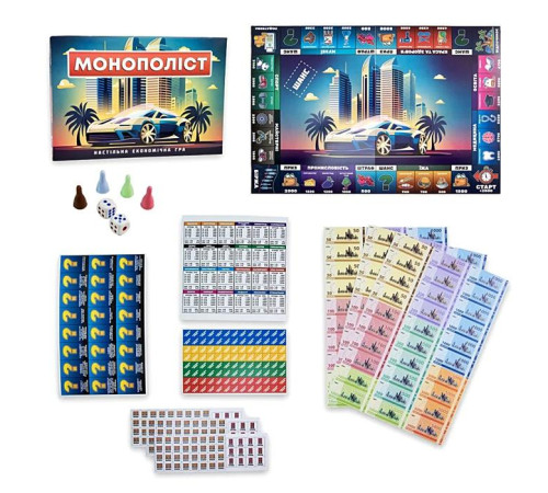 Настольная игра "Монополист" "ЯУ" (30983)